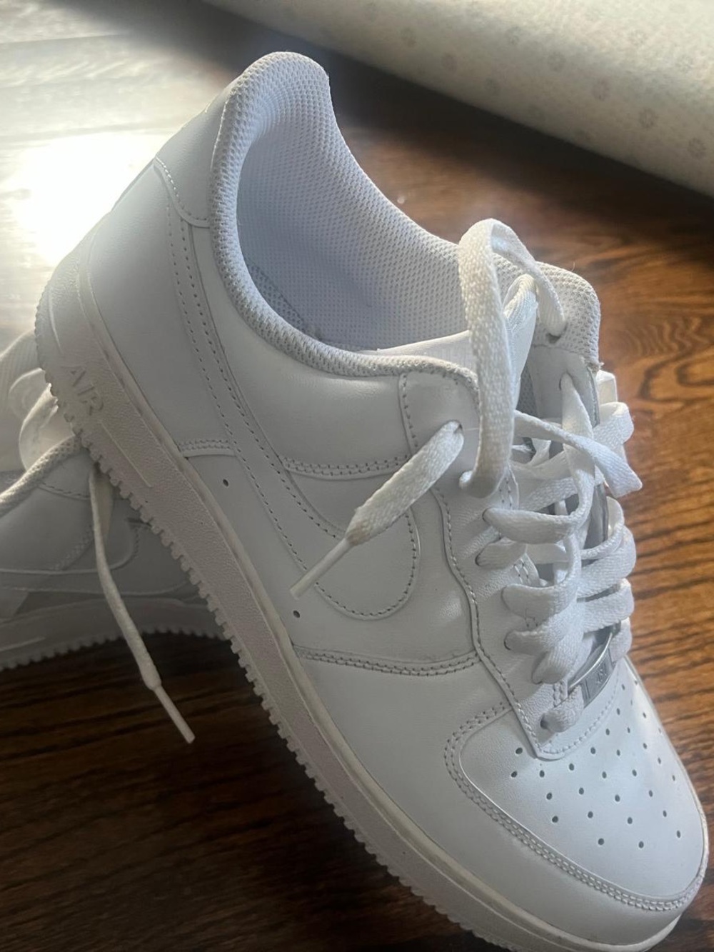Nike Men's All-White Low Top Sneakers